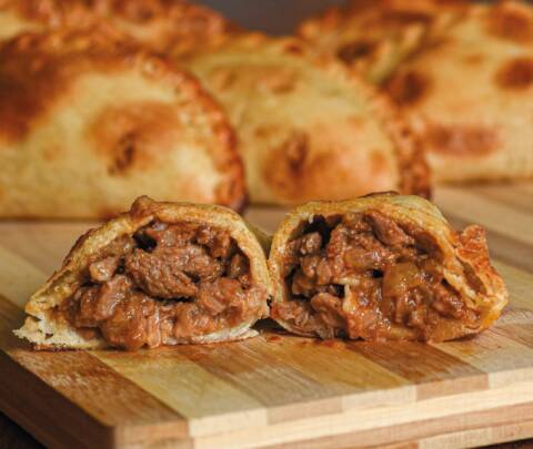 Knife-Cut Beef Empanada (Carne Cuchillo)